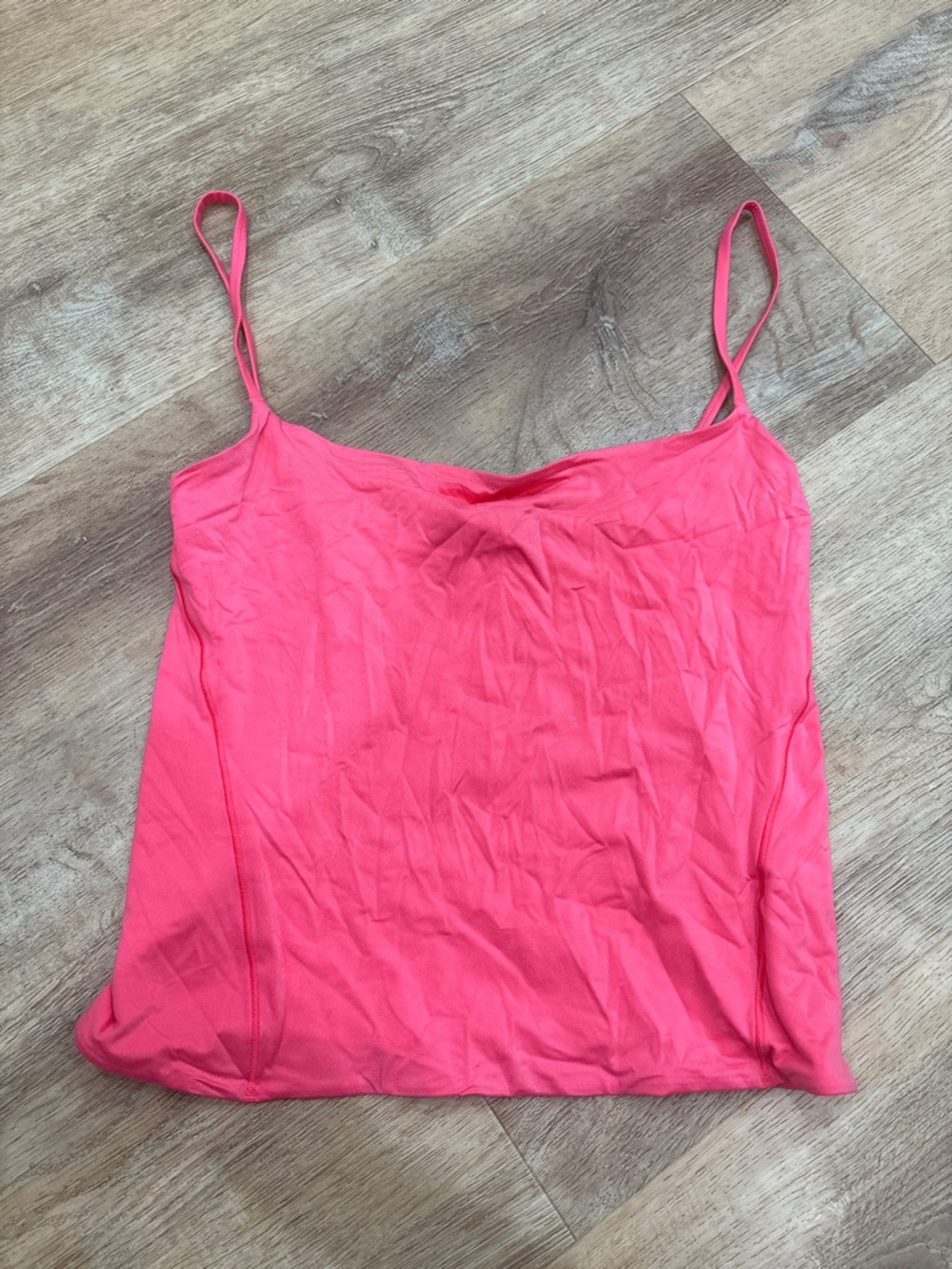 lululemon athletica Coral Pink Spaghetti-Strap Cami